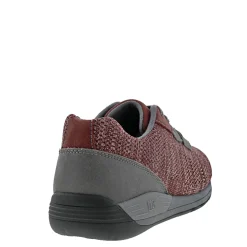Drew Shoes Women's Drew, Terrain Sneaker Wine/Grey Knit