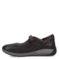 Clearance Drew Shoes Women's Drew, Triumph Hook and Loop Sneaker Black