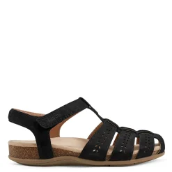 Hot Earth Women's , Birdy Sandal Black