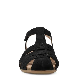 Hot Earth Women's , Birdy Sandal Black