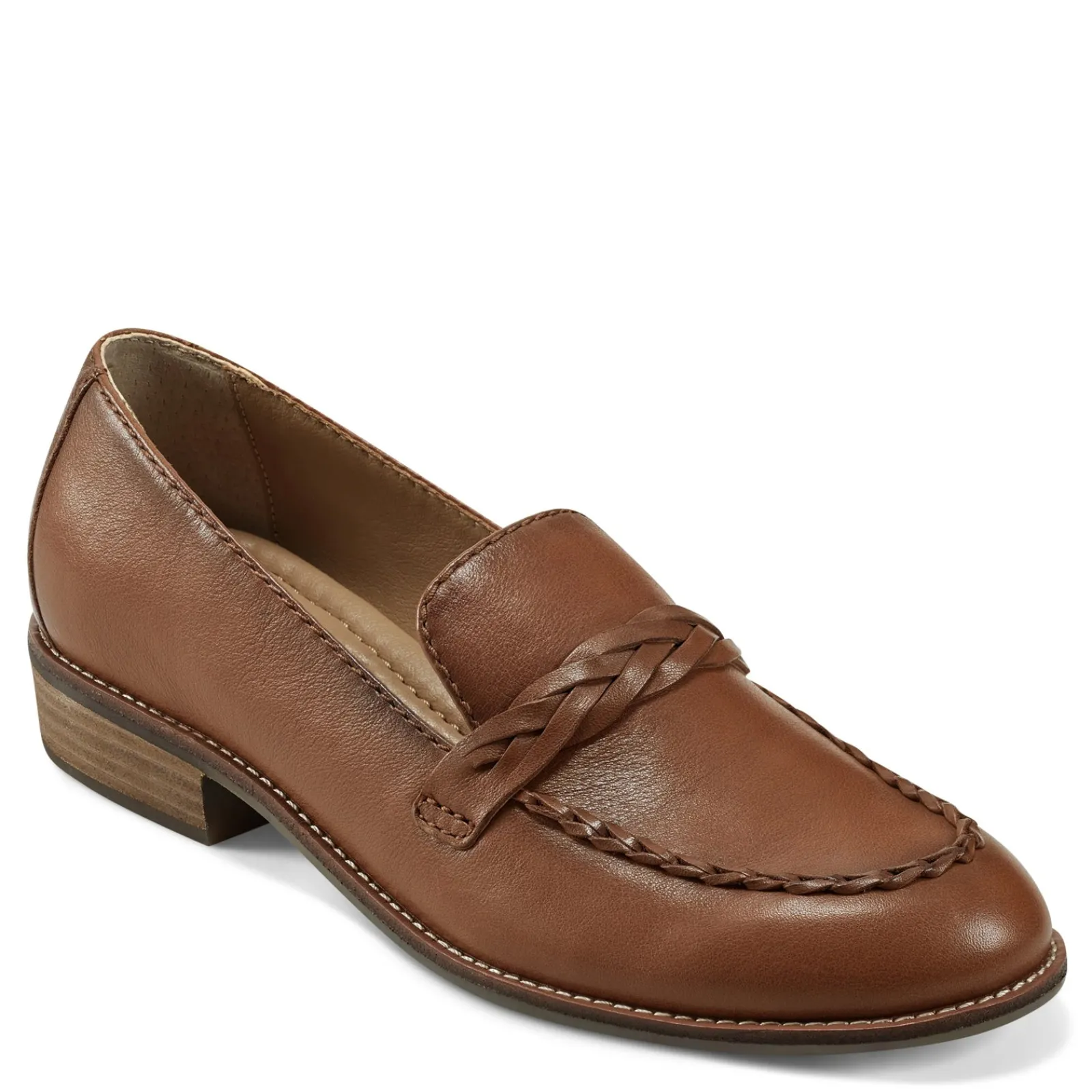 Discount Earth Women's , Edie Loafer Medium Brown