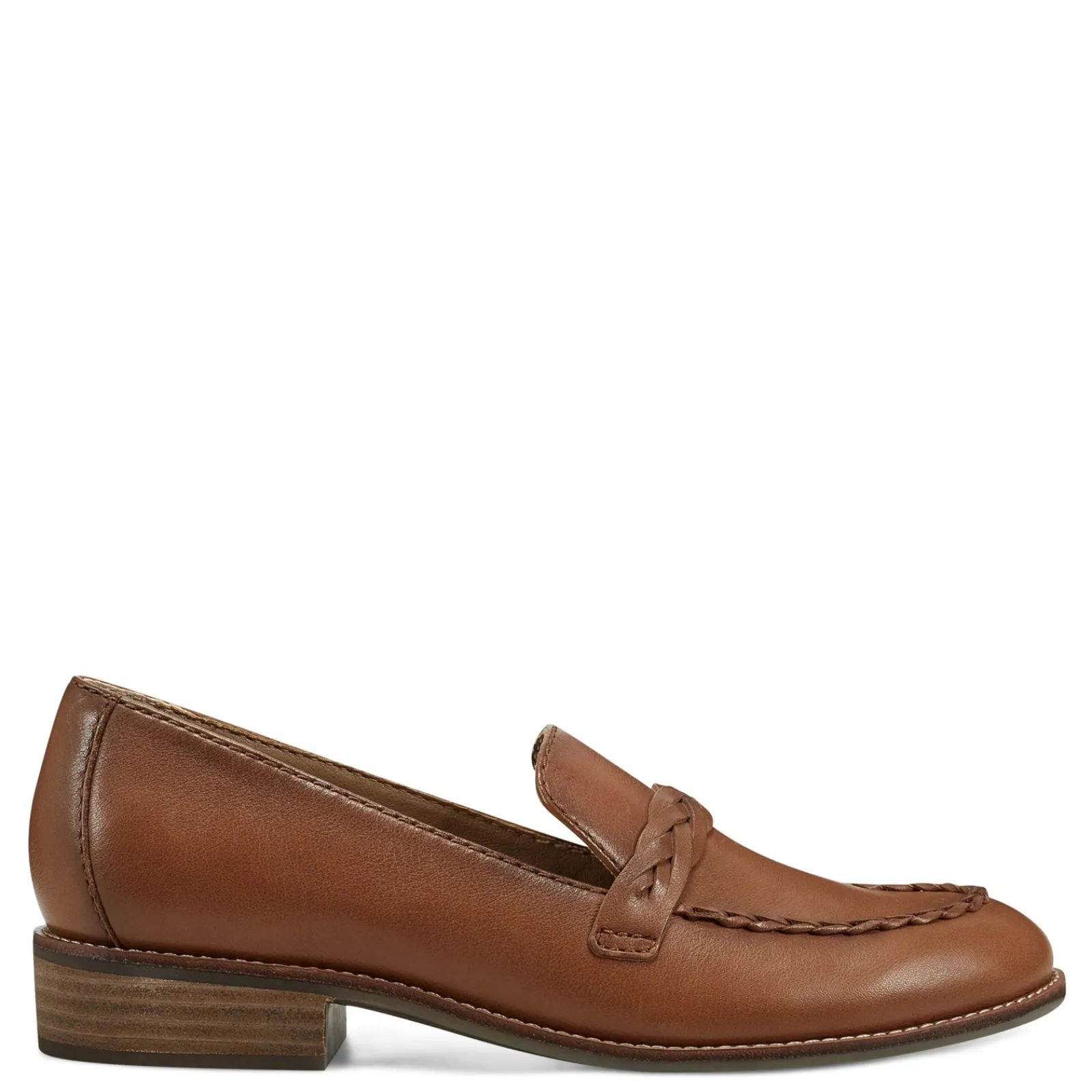 Discount Earth Women's , Edie Loafer Medium Brown