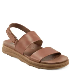 Online Earth Women's , Leah Sandal Mid Brown