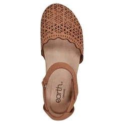 New Earth Origins Women's , Bronnie Flat Cognac