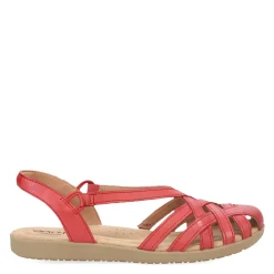 Clearance Earth Origins Women's , Nellie Sandal Medium Red 01