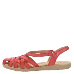Clearance Earth Origins Women's , Nellie Sandal Medium Red 01