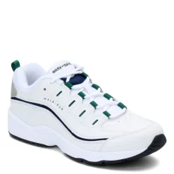 Discount Easy Spirit Women's , Romy Walking Shoe White Navy Green