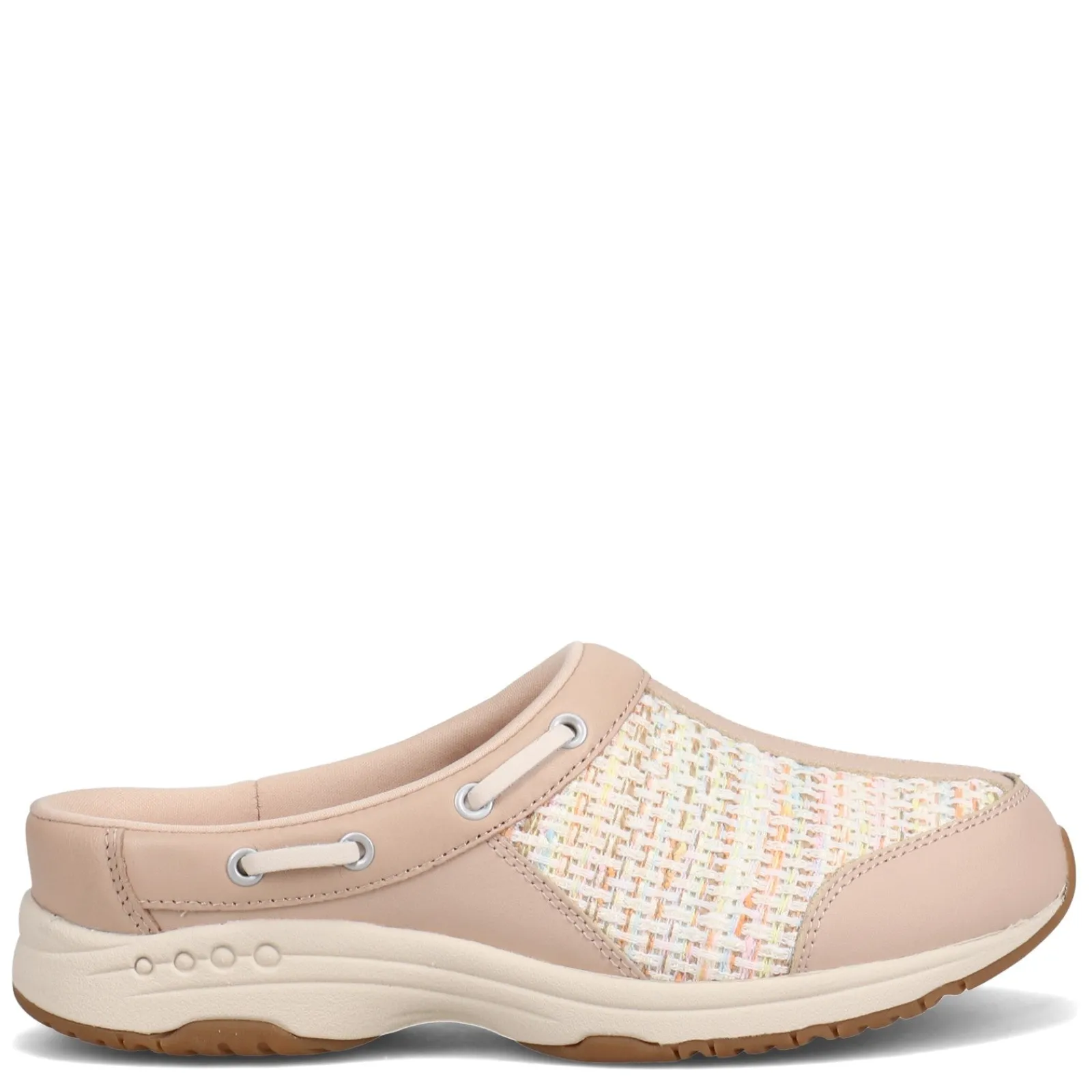 Outlet Easy Spirit Women's , Travelport Clog Beige Multi