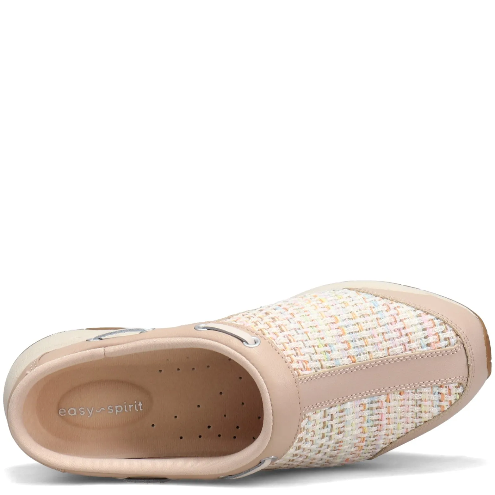 Outlet Easy Spirit Women's , Travelport Clog Beige Multi