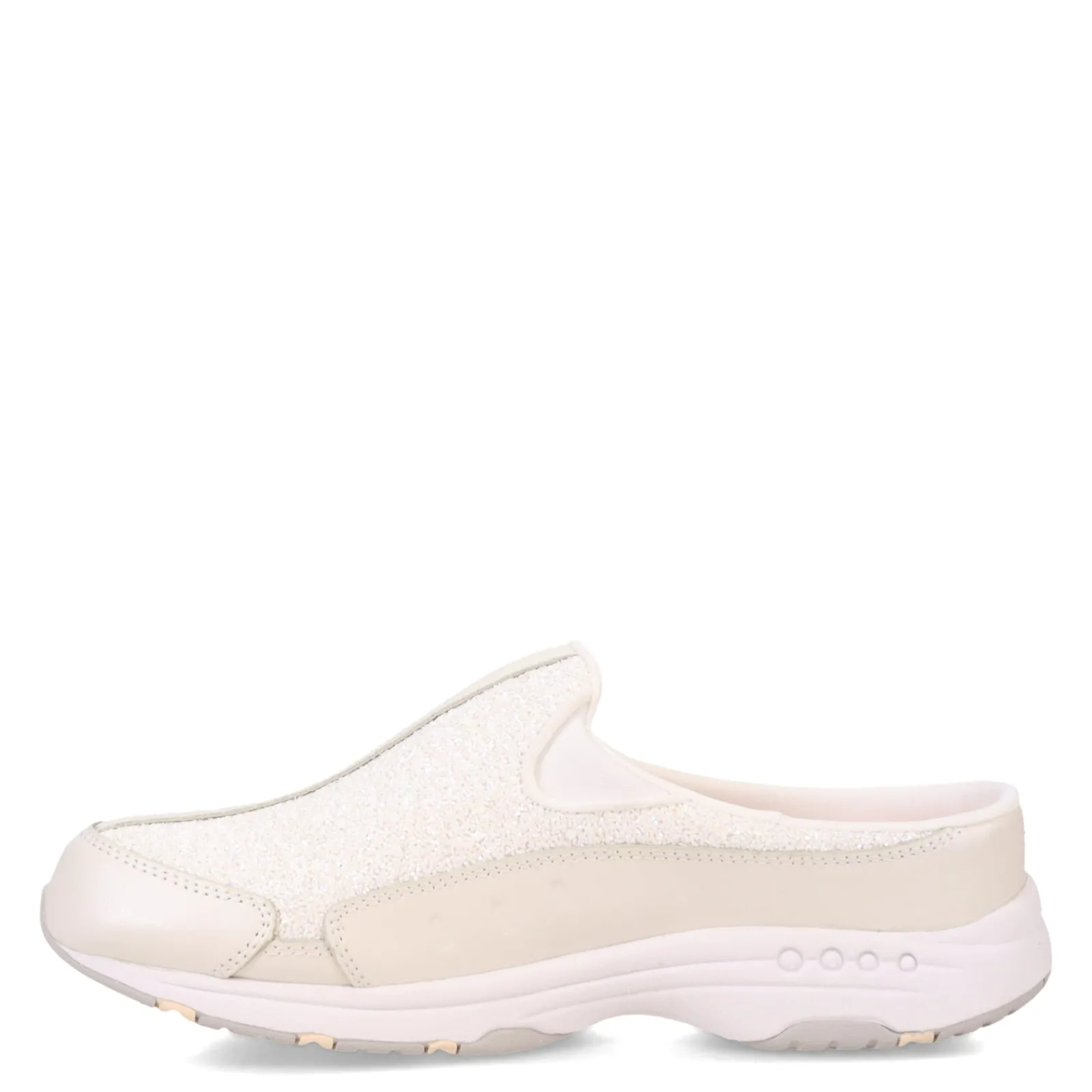 Outlet Easy Spirit Women's , Traveltime Classic Clog Ivory Multi Textured