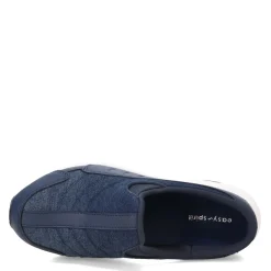 New Easy Spirit Women's , Traveltime Classic Clog Dark Navy Blue Multi