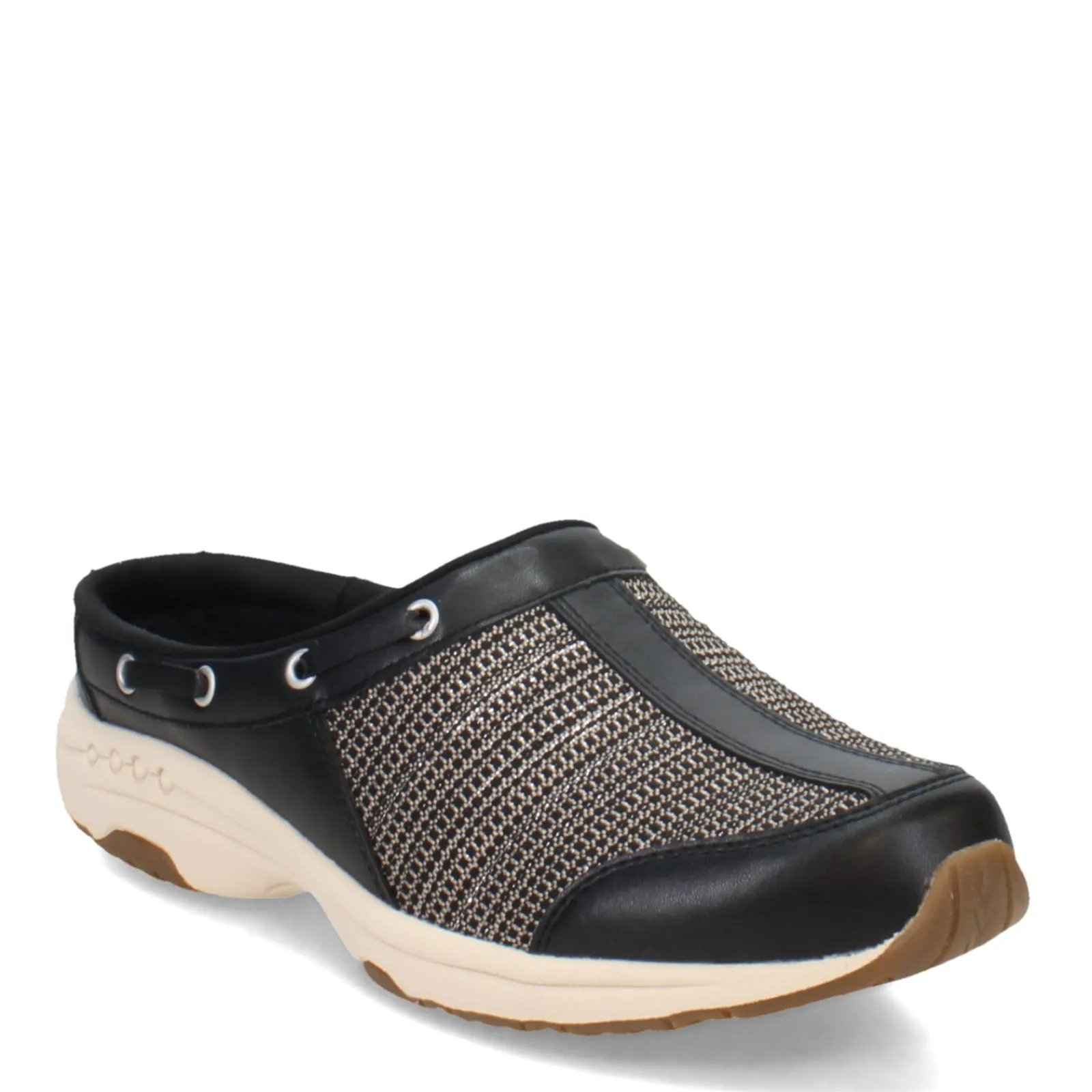 Outlet Easy Spirit Women's , Travelport Clog Black Beige