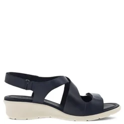 ECCO Women's , Felicia Cross Sandal Blue