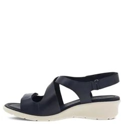 ECCO Women's , Felicia Cross Sandal Blue