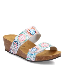 Clearance Eric Michael Women's , Liat Sandal White Multi