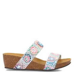 Clearance Eric Michael Women's , Liat Sandal White Multi