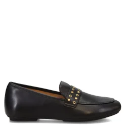 Outlet FitFlop Women's , Delicato Stud-and-Eyelet Loafer Black