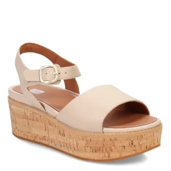 Outlet FitFlop Women's , Eloise Cork Wrap Strap Sandal Beige