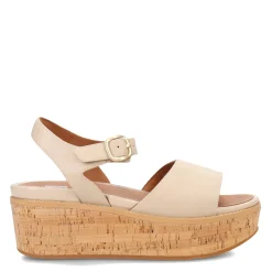 Outlet FitFlop Women's , Eloise Cork Wrap Strap Sandal Beige