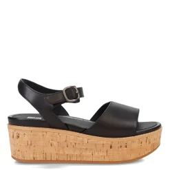 Sale FitFlop Women's , Eloise Cork Wrap Strap Sandal Black