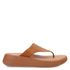 Clearance FitFlop Women's , F-Mode Flatform Toe-Post Sandal Light Tan