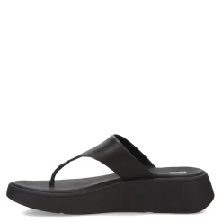 Outlet FitFlop Women's , F-Mode Flatform Toe-Post Sandal Black