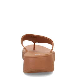 Outlet FitFlop Women's , F-Mode Flatform Toe-Post Sandal Light Tan