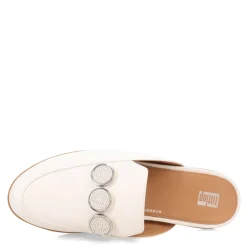 Hot FitFlop Women's , Gracie Beaded Circle Mule Urban White