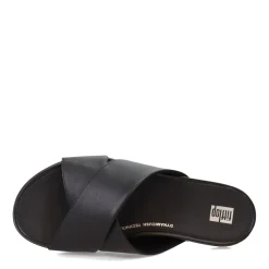 FitFlop Women's , Gracie Cross Slide Black