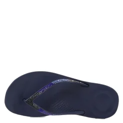 Hot FitFlop Women's , iQushion Flip-Flop Midnight Navy