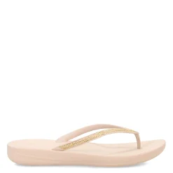Online FitFlop Women's , iQushion Sparkle Flip-Flop Beige