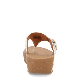 FitFlop Women's , Lulu Adjustable Thong Sandal Urban White