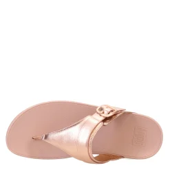 Discount FitFlop Women's , Lulu Adjustable Thong Sandal Rose Gold