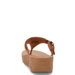 Clearance FitFlop Women's , Lulu Adjustable Thong Sandal Light Tan