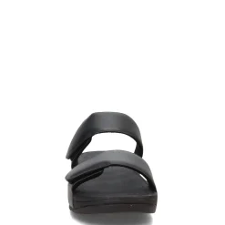 New FitFlop Women's , Lulu Adjustable Strap Slide Sandal Black