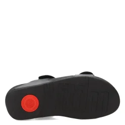 New FitFlop Women's , Lulu Adjustable Strap Slide Sandal Black