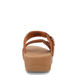 FitFlop Women's , Lulu Adjustable Buckle Slide Sandal Light Tan