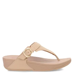 Hot FitFlop Women's , Lulu Adjustable Thong Sandal Latte Beige