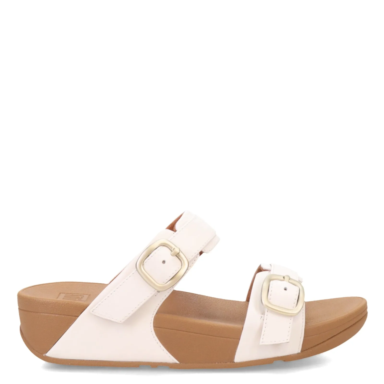 Sale FitFlop Women's , Lulu Adjustable Buckle Slide Sandal Urban White