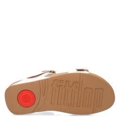 Sale FitFlop Women's , Lulu Adjustable Buckle Slide Sandal Urban White