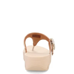 Hot FitFlop Women's , Lulu Crystal Buckle Thong Sandal Beige