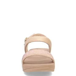Online FitFlop Women's , Lulu Crystal Backstrap Sandal Latte Beige