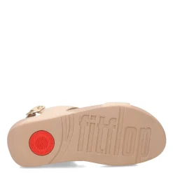 Online FitFlop Women's , Lulu Crystal Backstrap Sandal Latte Beige