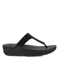 New FitFlop Women's , Lulu Crystal Thong Sandal Black