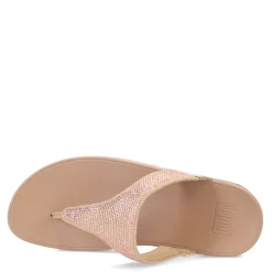 Best FitFlop Women's , Lulu Crystal Thong Sandal Latte Beige