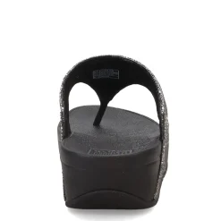 Clearance FitFlop Women's , Lulu Glitter Thong Sandal Silver