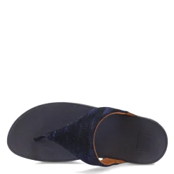 Clearance FitFlop Women's , Lulu Glitz Thong Sandal Midnight Navy