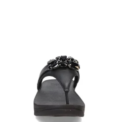 Outlet FitFlop Women's , Lulu Jewel Thong Sandal Black