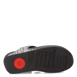 Online FitFlop Women's , Lulu Shimmerweave Thong Sandal Black