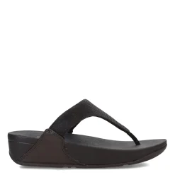 Sale FitFlop Women's , Lulu Shimmerlux Thong Sandal Black